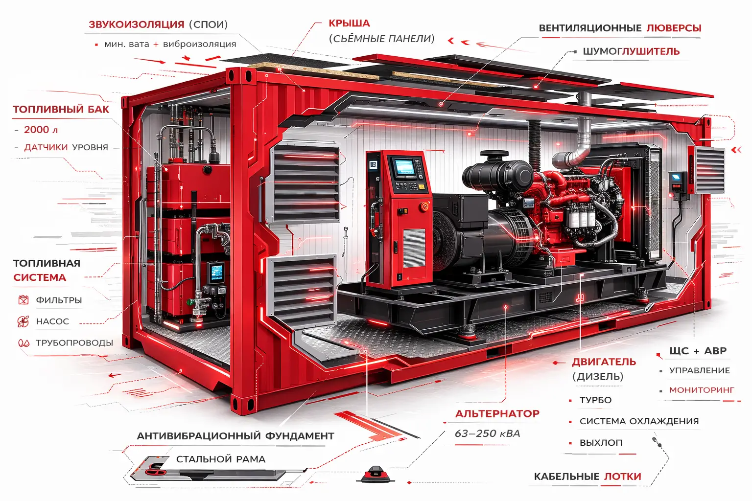 Промышленный генератор