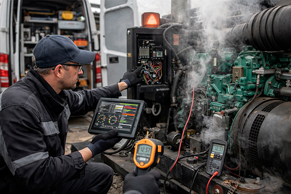 Диагностика промышленных генераторов