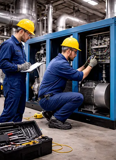 Обслуживание компрессоров