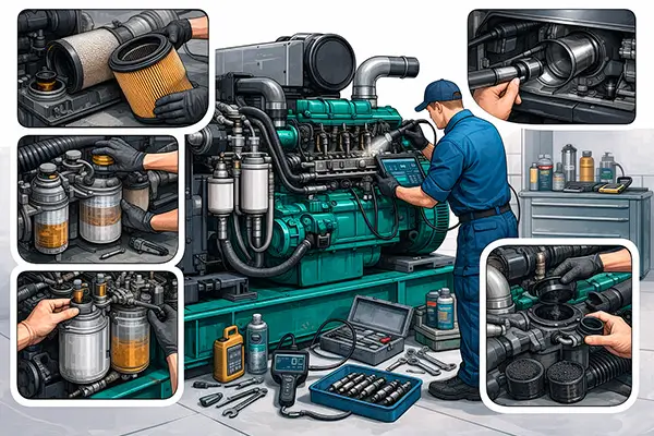 ТО-2 дизельного генератора