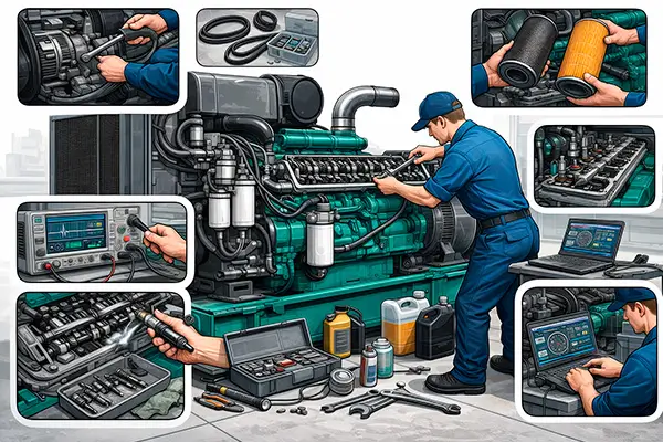 Капитальный ремонт дизельного генератора